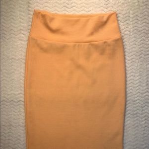 Lularoe women’s creamsicle pencil skirt size small